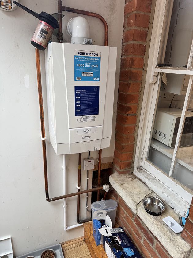 Boiler Cupboard Before